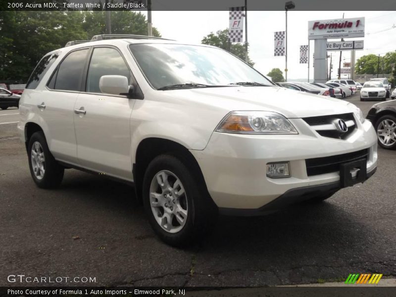 Taffeta White / Saddle/Black 2006 Acura MDX