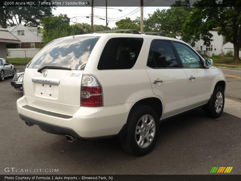 Taffeta White / Saddle/Black 2006 Acura MDX