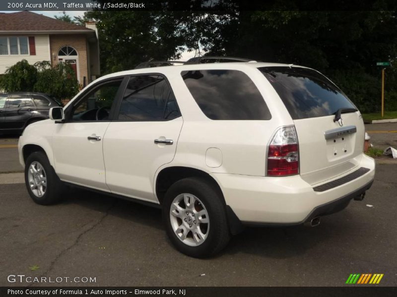 Taffeta White / Saddle/Black 2006 Acura MDX