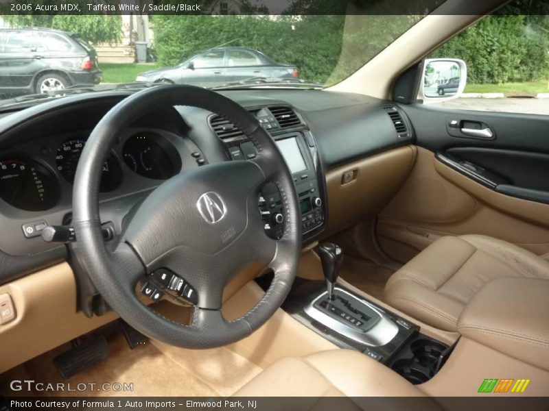 Taffeta White / Saddle/Black 2006 Acura MDX