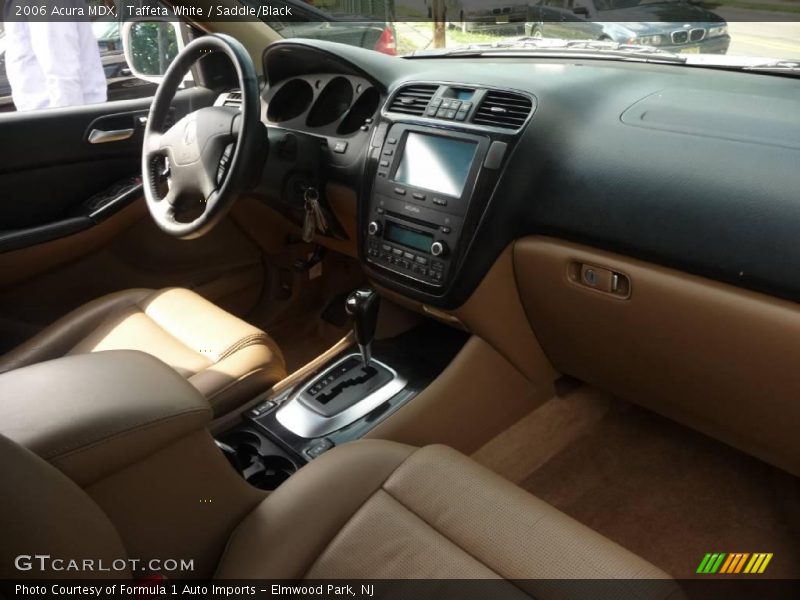 Taffeta White / Saddle/Black 2006 Acura MDX