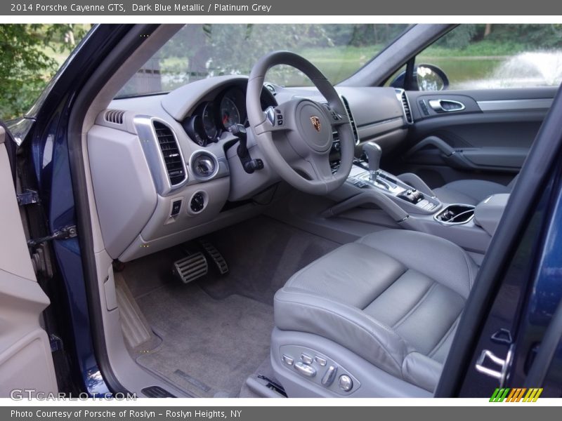  2014 Cayenne GTS Platinum Grey Interior