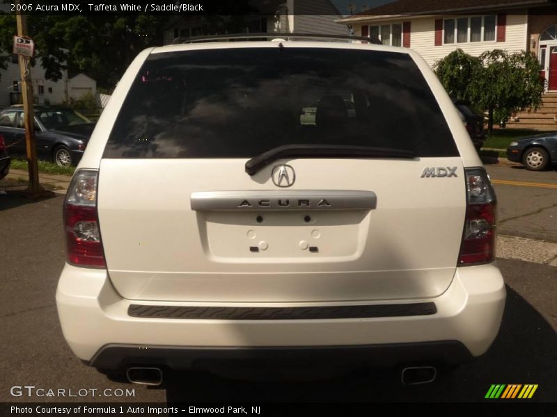 Taffeta White / Saddle/Black 2006 Acura MDX