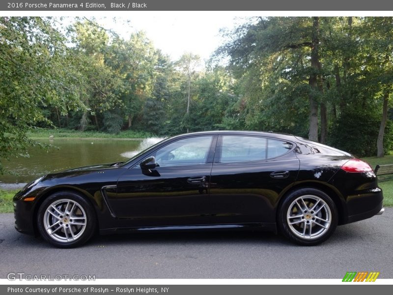 Black / Black 2016 Porsche Panamera 4 Edition