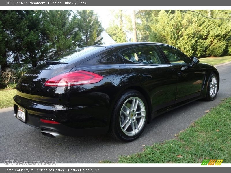 Black / Black 2016 Porsche Panamera 4 Edition
