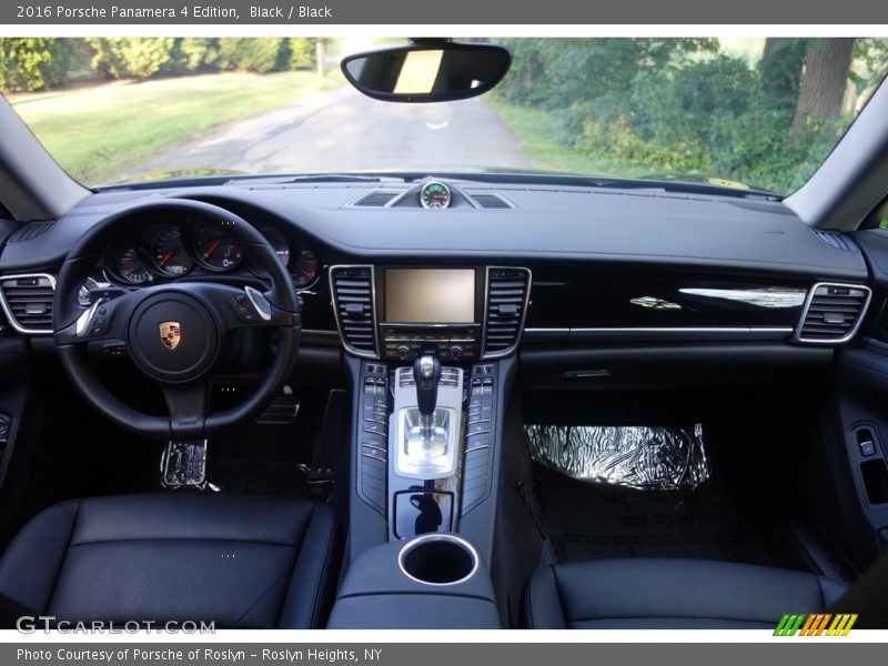 Black / Black 2016 Porsche Panamera 4 Edition