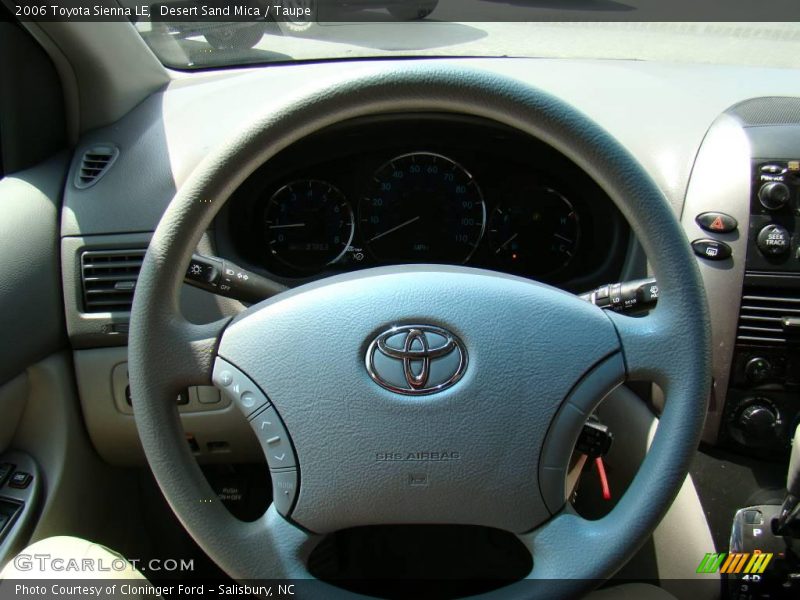 Desert Sand Mica / Taupe 2006 Toyota Sienna LE
