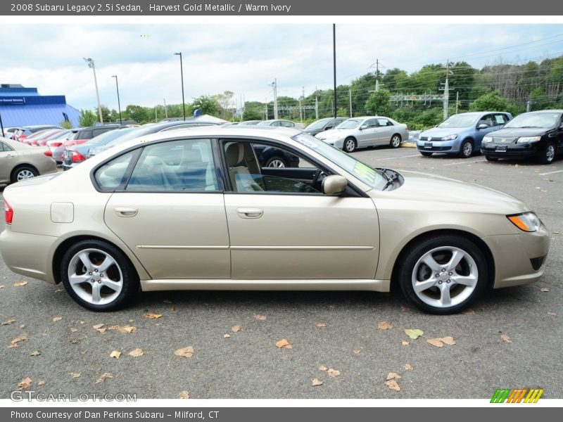 Harvest Gold Metallic / Warm Ivory 2008 Subaru Legacy 2.5i Sedan