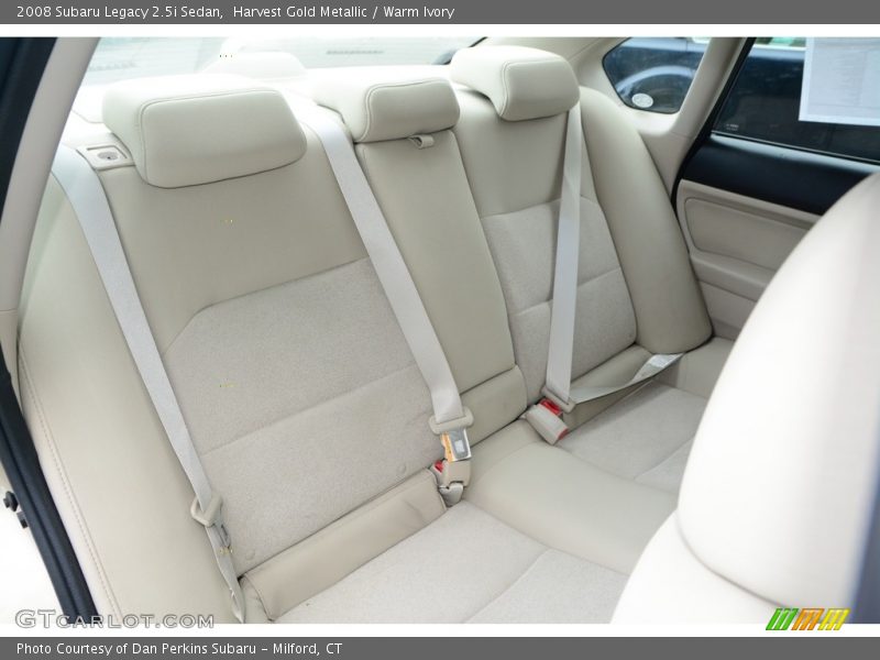 Harvest Gold Metallic / Warm Ivory 2008 Subaru Legacy 2.5i Sedan