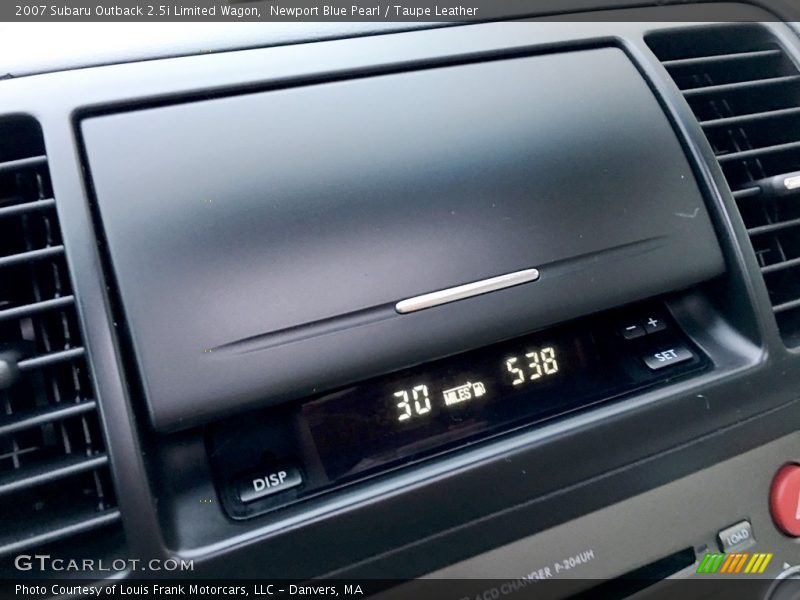 Newport Blue Pearl / Taupe Leather 2007 Subaru Outback 2.5i Limited Wagon