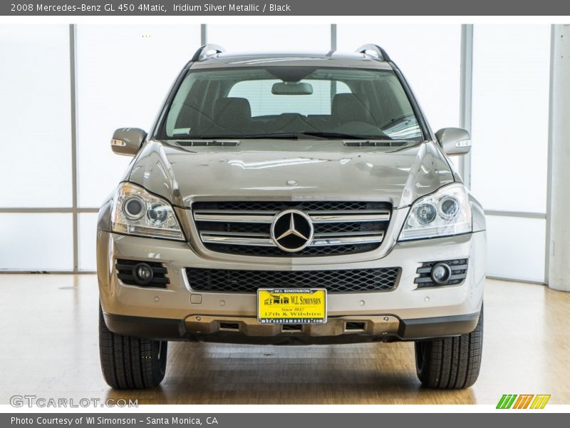 Iridium Silver Metallic / Black 2008 Mercedes-Benz GL 450 4Matic