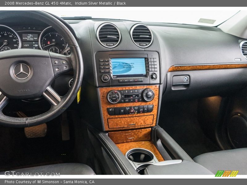 Iridium Silver Metallic / Black 2008 Mercedes-Benz GL 450 4Matic