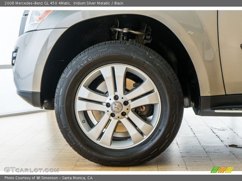 Iridium Silver Metallic / Black 2008 Mercedes-Benz GL 450 4Matic