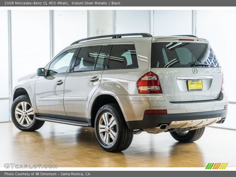 Iridium Silver Metallic / Black 2008 Mercedes-Benz GL 450 4Matic