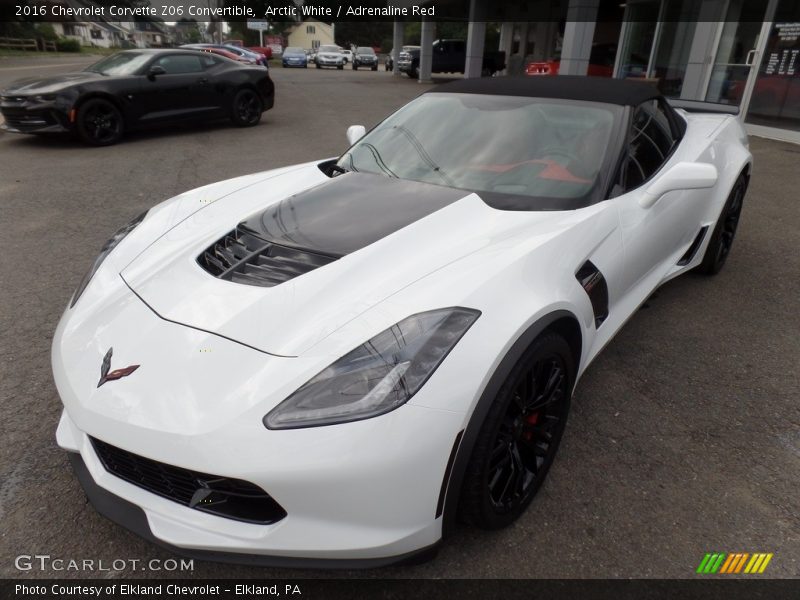 Front 3/4 View of 2016 Corvette Z06 Convertible