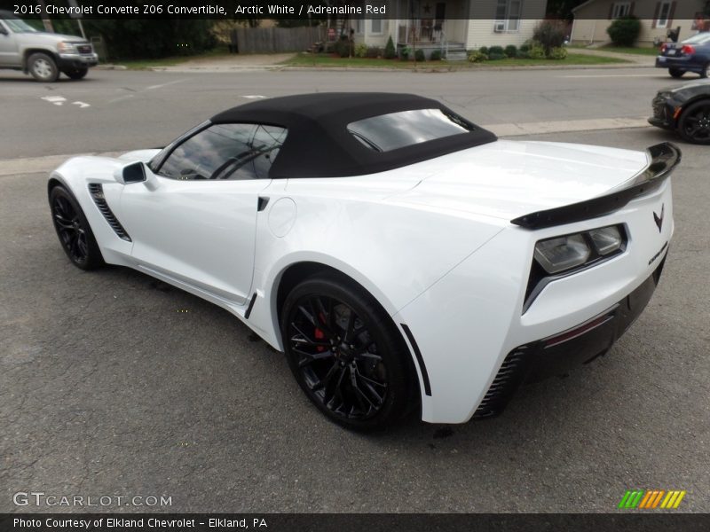  2016 Corvette Z06 Convertible Arctic White