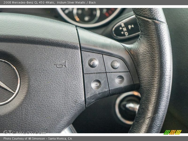 Iridium Silver Metallic / Black 2008 Mercedes-Benz GL 450 4Matic