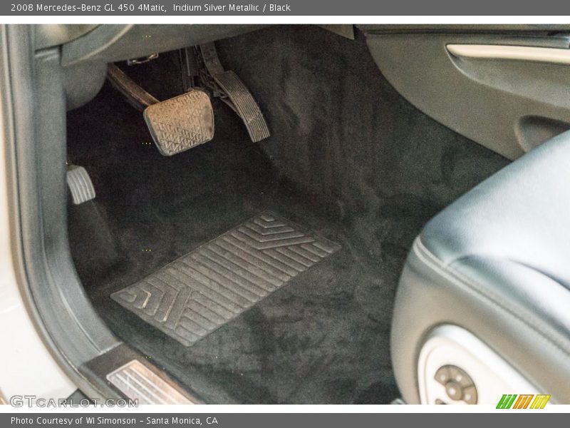 Iridium Silver Metallic / Black 2008 Mercedes-Benz GL 450 4Matic