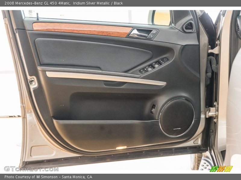 Iridium Silver Metallic / Black 2008 Mercedes-Benz GL 450 4Matic