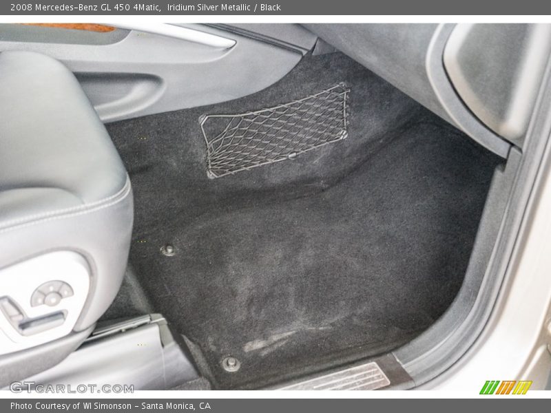 Iridium Silver Metallic / Black 2008 Mercedes-Benz GL 450 4Matic