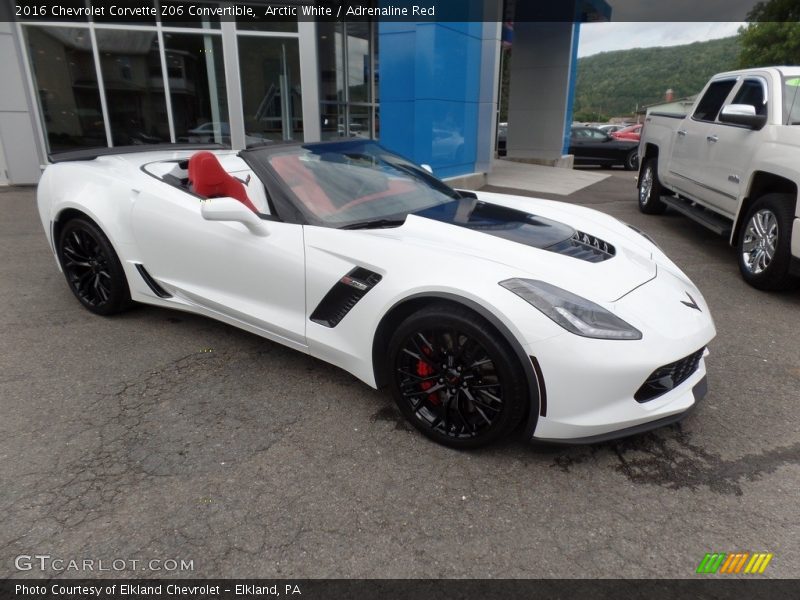  2016 Corvette Z06 Convertible Arctic White