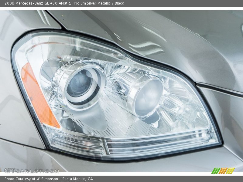 Iridium Silver Metallic / Black 2008 Mercedes-Benz GL 450 4Matic