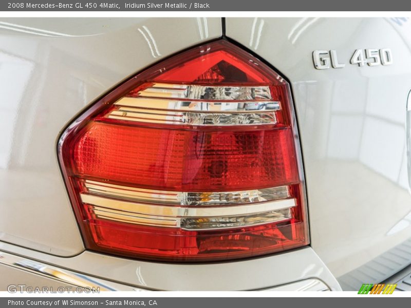 Iridium Silver Metallic / Black 2008 Mercedes-Benz GL 450 4Matic