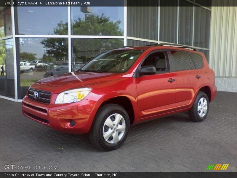 Barcelona Red Pearl / Ash 2008 Toyota RAV4 I4