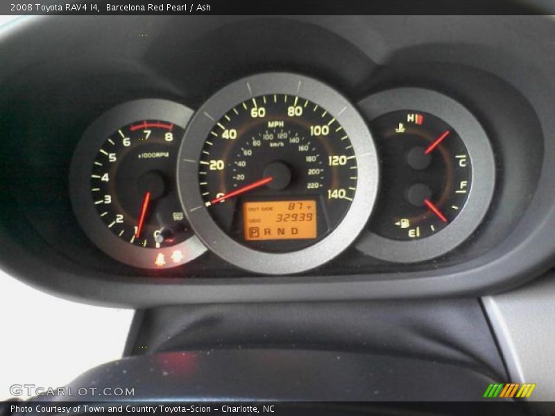 Barcelona Red Pearl / Ash 2008 Toyota RAV4 I4