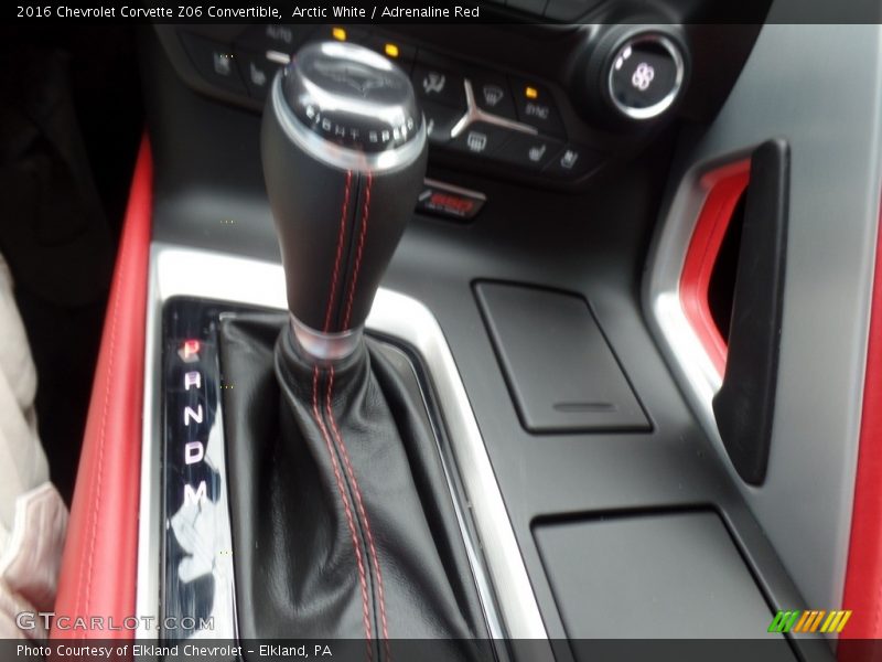  2016 Corvette Z06 Convertible 8 Speed Paddle Shift Automatic Shifter