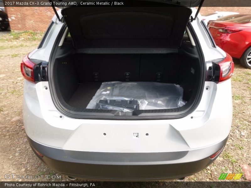 Ceramic Metallic / Black 2017 Mazda CX-3 Grand Touring AWD