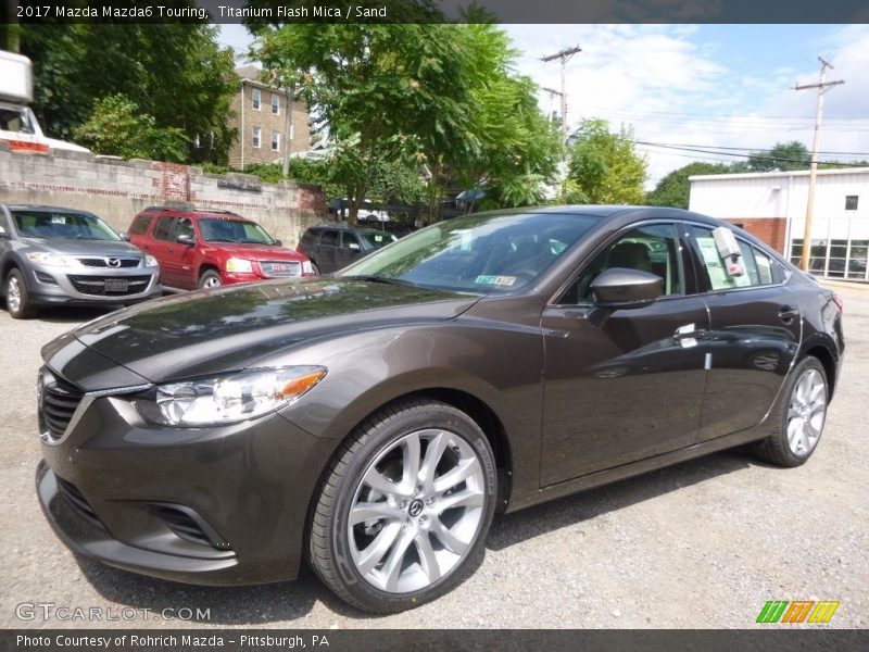 Front 3/4 View of 2017 Mazda6 Touring