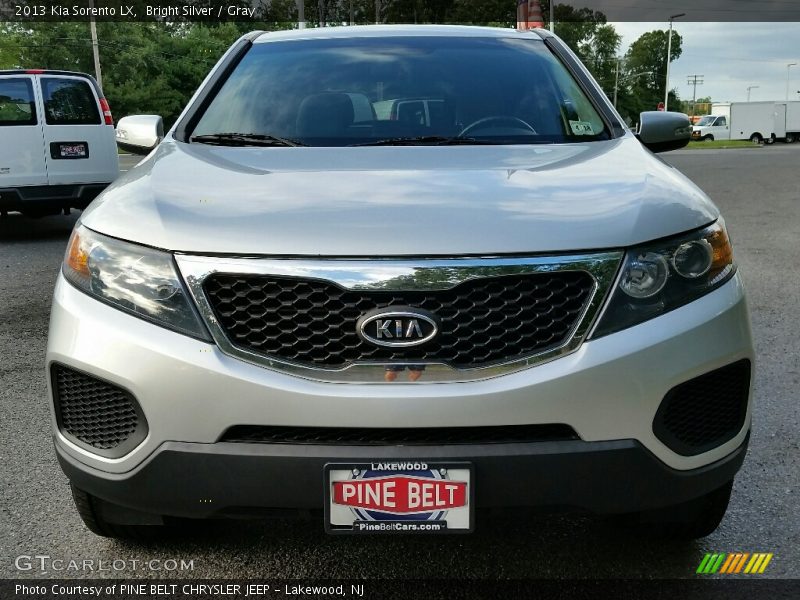 Bright Silver / Gray 2013 Kia Sorento LX