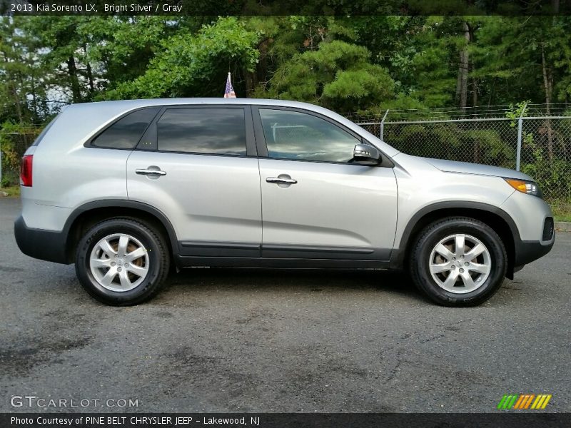Bright Silver / Gray 2013 Kia Sorento LX