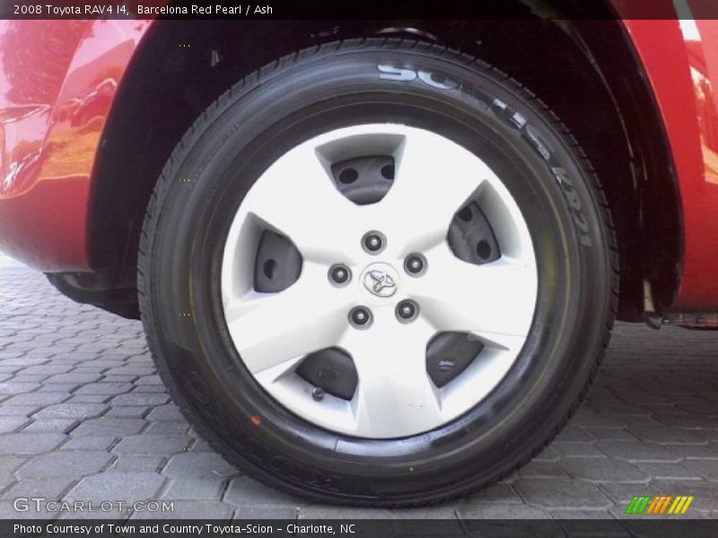 Barcelona Red Pearl / Ash 2008 Toyota RAV4 I4