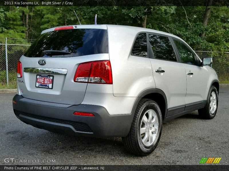 Bright Silver / Gray 2013 Kia Sorento LX