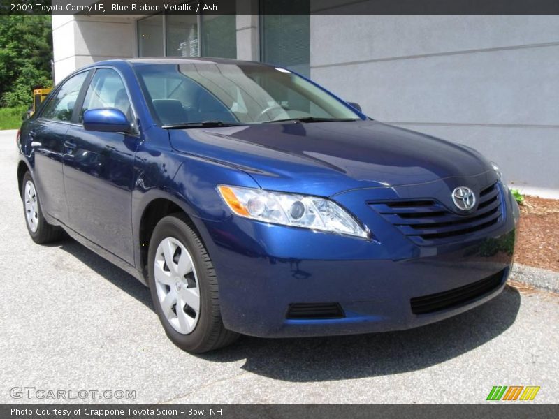 Blue Ribbon Metallic / Ash 2009 Toyota Camry LE