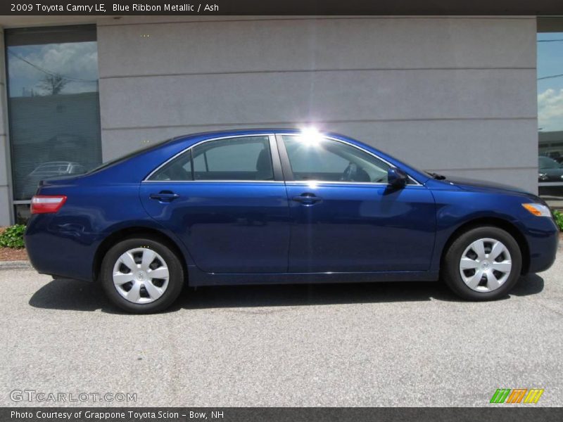 Blue Ribbon Metallic / Ash 2009 Toyota Camry LE