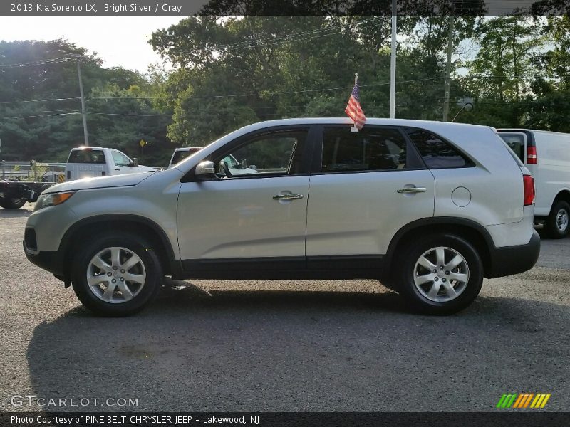 Bright Silver / Gray 2013 Kia Sorento LX