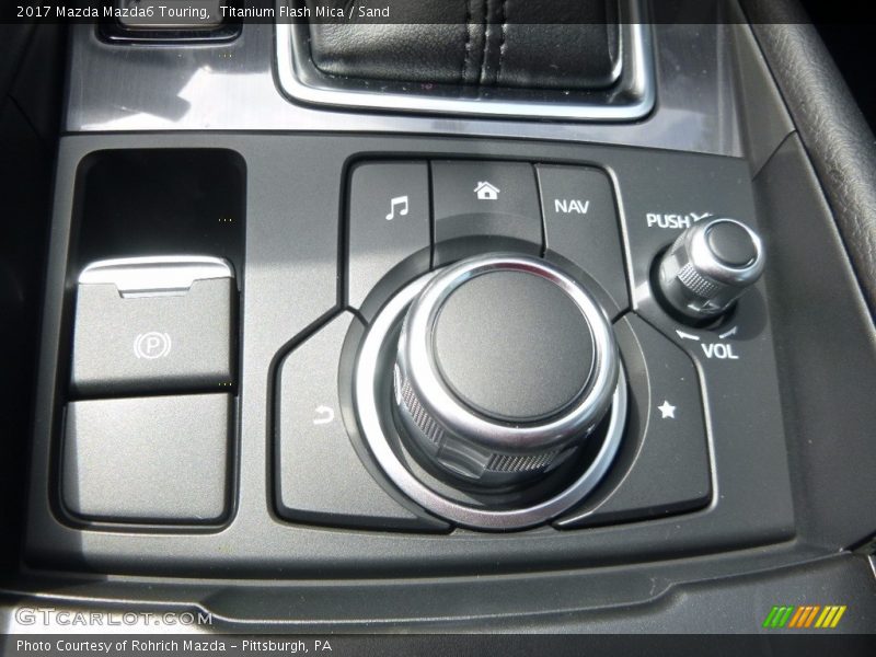 Controls of 2017 Mazda6 Touring