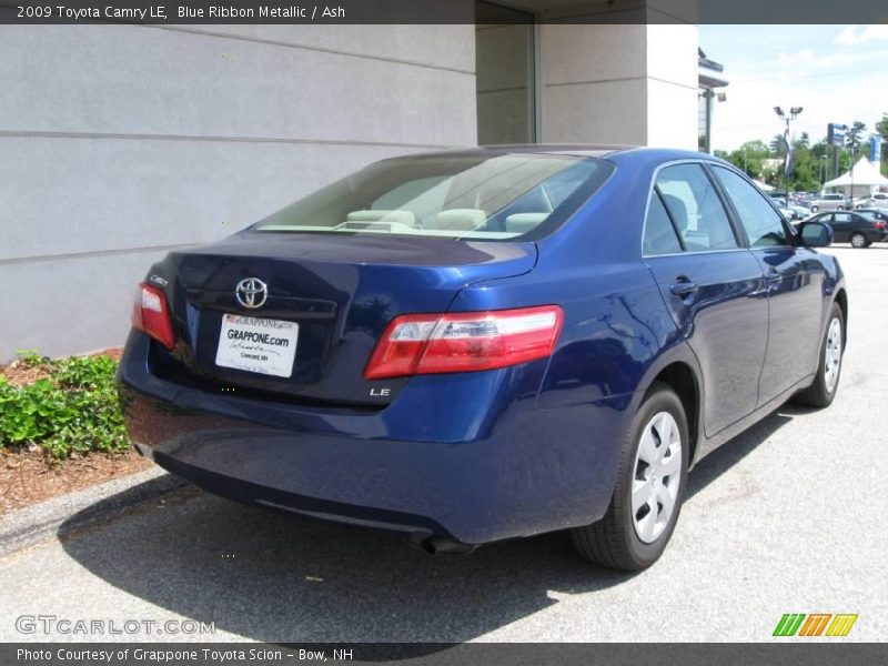 Blue Ribbon Metallic / Ash 2009 Toyota Camry LE