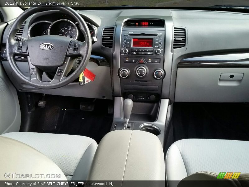 Bright Silver / Gray 2013 Kia Sorento LX