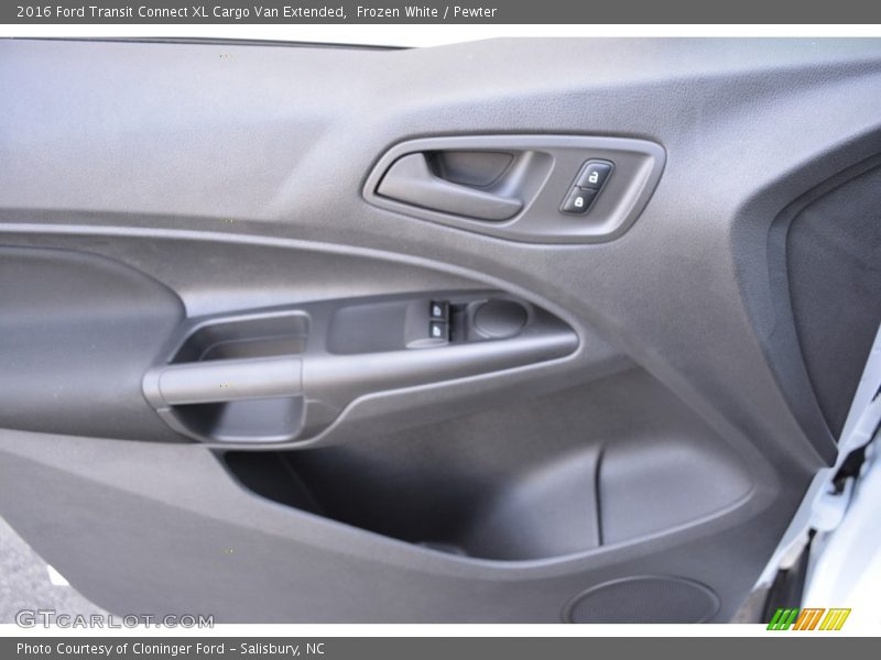 Frozen White / Pewter 2016 Ford Transit Connect XL Cargo Van Extended