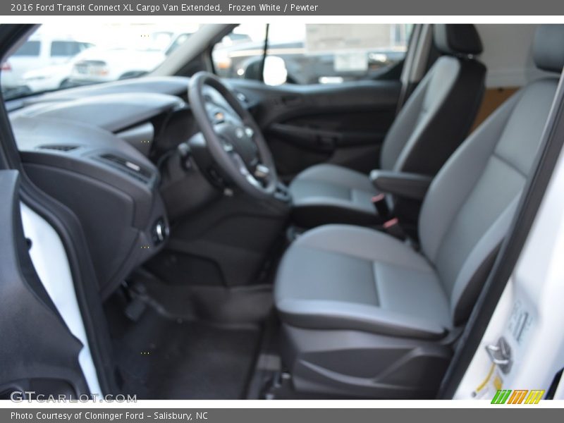Frozen White / Pewter 2016 Ford Transit Connect XL Cargo Van Extended