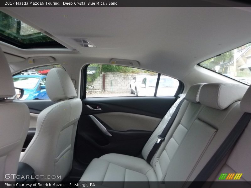 Deep Crystal Blue Mica / Sand 2017 Mazda Mazda6 Touring