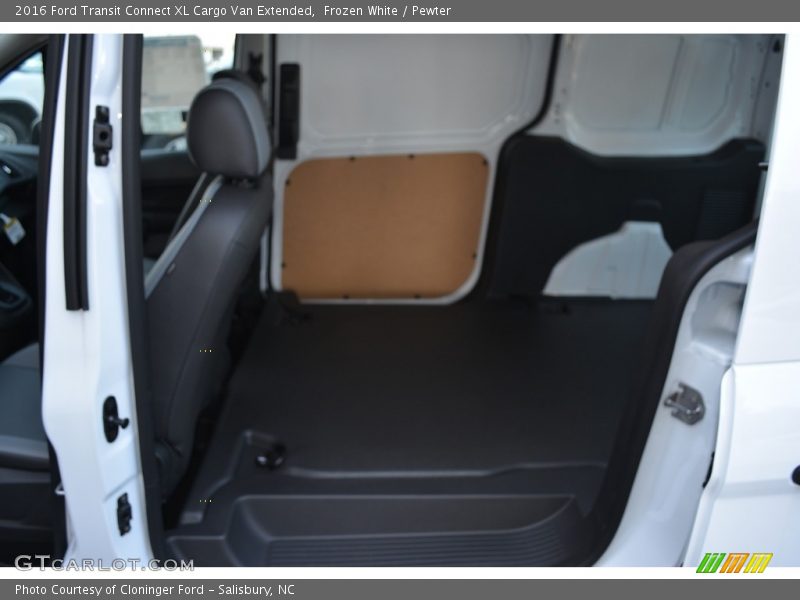 Frozen White / Pewter 2016 Ford Transit Connect XL Cargo Van Extended
