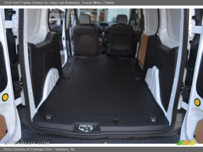 Frozen White / Pewter 2016 Ford Transit Connect XL Cargo Van Extended