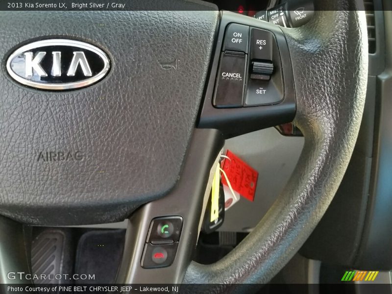 Bright Silver / Gray 2013 Kia Sorento LX