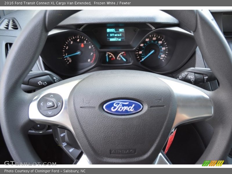 Frozen White / Pewter 2016 Ford Transit Connect XL Cargo Van Extended