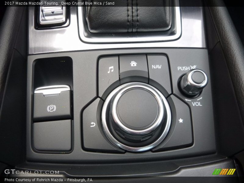 Controls of 2017 Mazda6 Touring